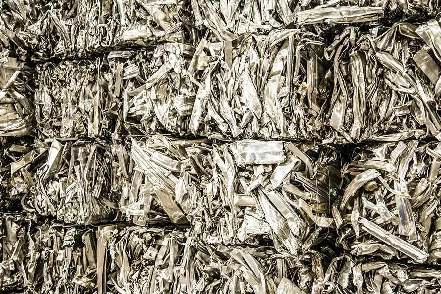 Aluminum bundles recycling