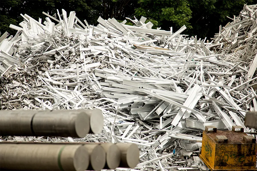 Aluminum recycling machines